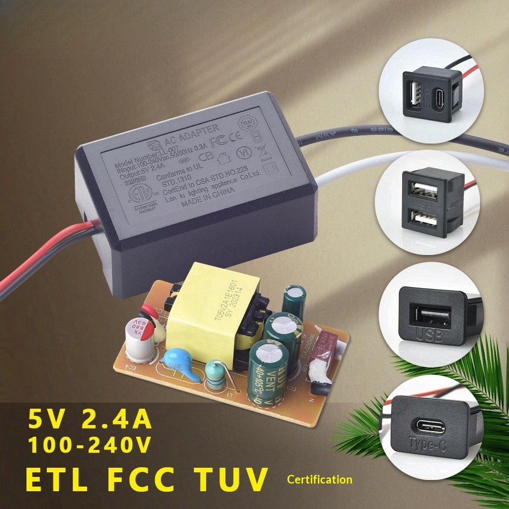 Embedded USB Charging Module 5V 2.1A Charger Head for Table Floor Lamp Single port USB
Embedded USB Charging Module 5V 2.1A Charger Head for Table Floor Lamp Single port USB