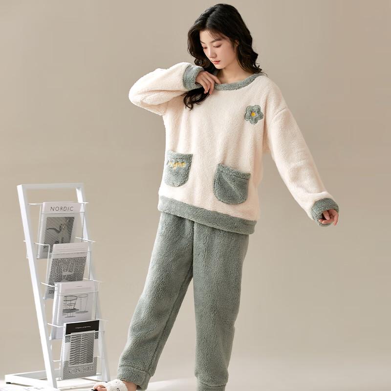Milin Women s Plush Pullover Long-Sleeve Pajama Loungewear M
Milin Women s Plush Pullover Long-Sleeve Pajama Loungewear M