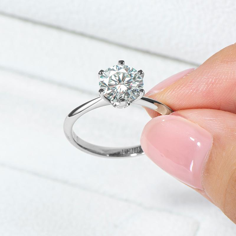 0.5ct 1ct 2ct 3ct D Цвет Муассанит Обручальное Кольцо Для Женщин Стерлингового Серебра 925 Позолоченные Кольца Пасьянс Свадебные Украшения 10&0.5ct Moissanite
0.5ct 1ct 2ct 3ct D Цвет Муассанит Обручальное Кольцо Для Женщин Стерлингового Серебра 925 Позолоченные Кольца Пасьянс Свадебные Украшения 10&0.5ct Moissanite