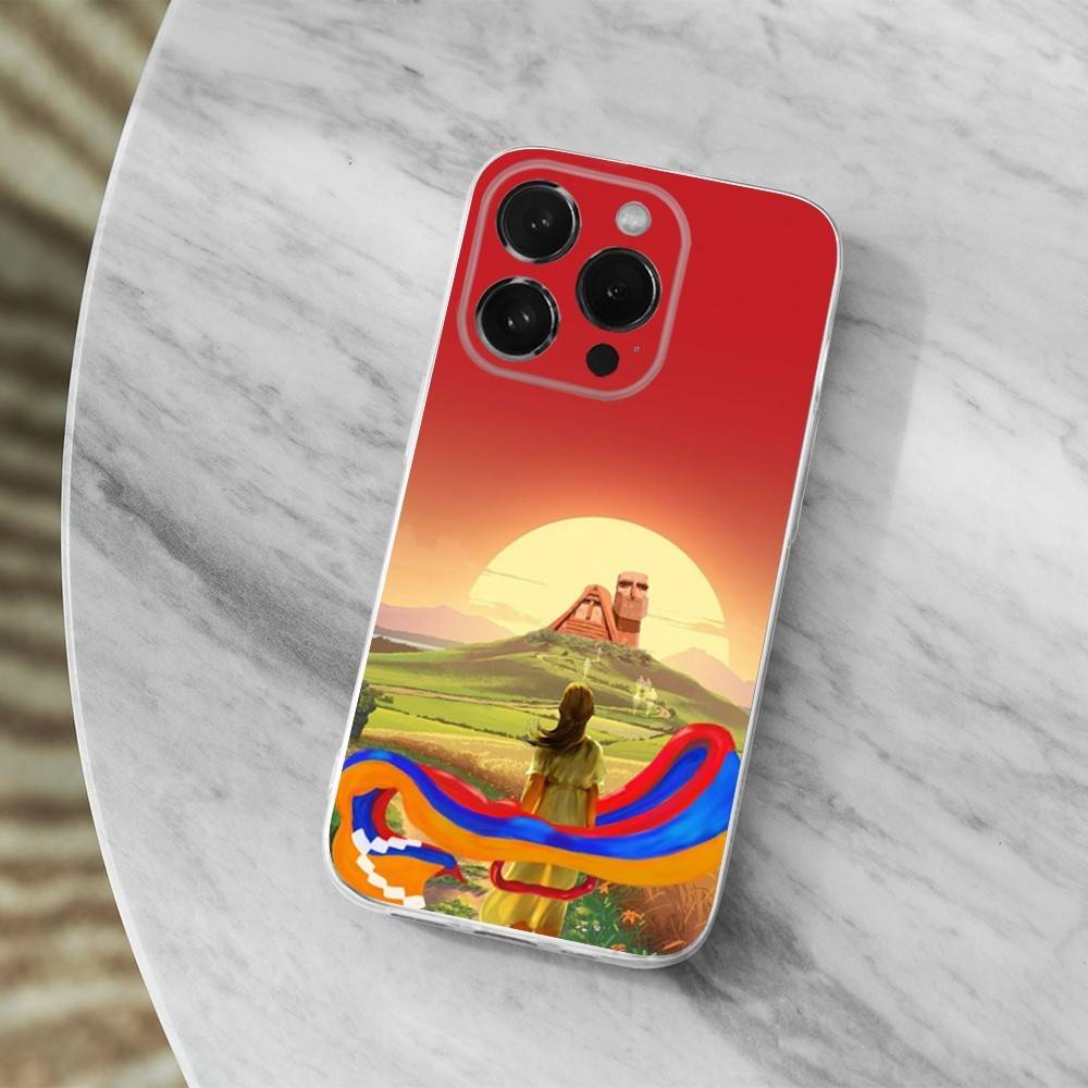 Armenia Flag ART Phone Case For iPhone 16,15,14,13,12,11 Pro,Max,Plus,X,XS,XR,SE,Mini Transparent Soft Cover iPhone13mini
Armenia Flag ART Phone Case For iPhone 16,15,14,13,12,11 Pro,Max,Plus,X,XS,XR,SE,Mini Transparent Soft Cover iPhone13mini