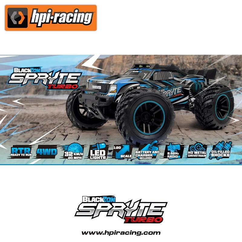 Hpi Spryte Turbo 1/20 Scale High-Speed Off-Road RC Car 4WD with Brushless Motor Remote Control Electric Vehicle Toy синій
Hpi Spryte Turbo 1/20 Scale High-Speed Off-Road RC Car 4WD with Brushless Motor Remote Control Electric Vehicle Toy синій