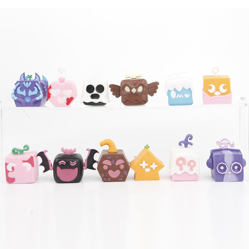 12Pcs/Set Blox Fruits Model Figures Toys Cartoon Square Devil Collection Action Figure Toys for Christmas Kid Birthday Gift
12Pcs/Set Blox Fruits Model Figures Toys Cartoon Square Devil Collection Action Figure Toys for Christmas Kid Birthday Gift