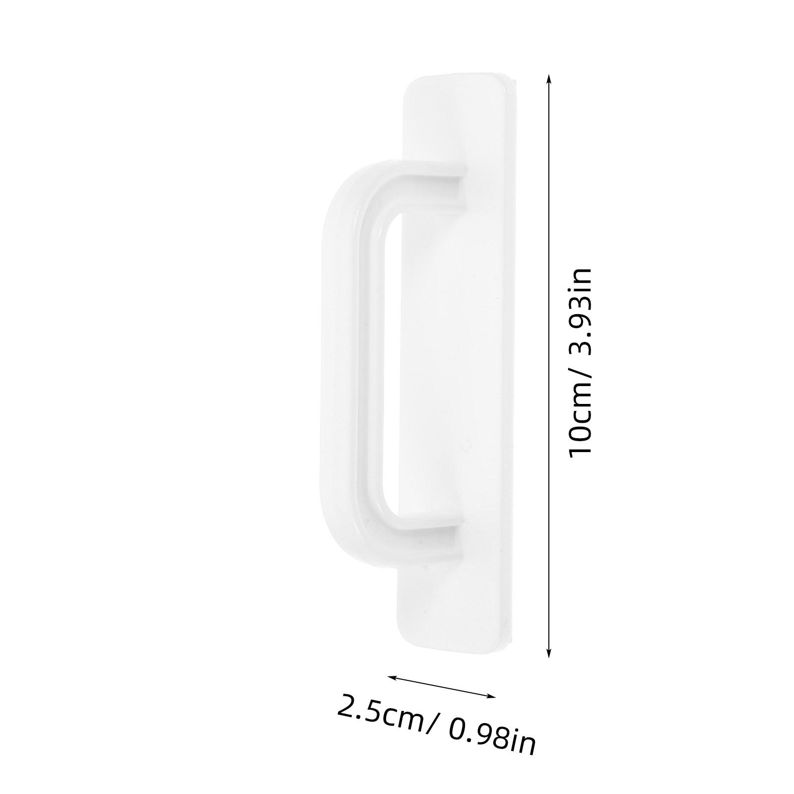 4Pcs Removable Cabinet Handles Self-Adhesive Peel and Stick Drawer Pulls Modern Design for Kitchen Bathroom Sliding Doors білий
4Pcs Removable Cabinet Handles Self-Adhesive Peel and Stick Drawer Pulls Modern Design for Kitchen Bathroom Sliding Doors білий