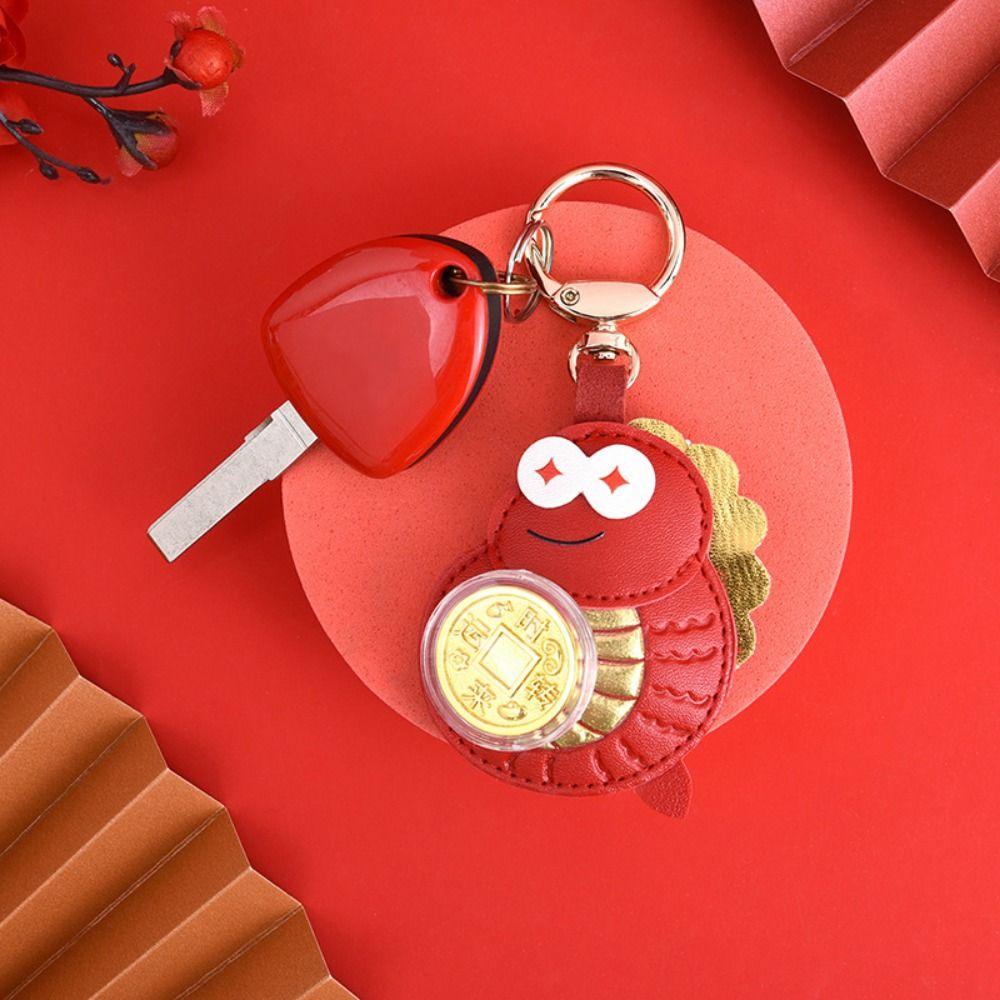 Zodiac Snake Portable Keychain Hanging Blessing Key Chain Fortune Snake Keychain Spring Festival красный
Zodiac Snake Portable Keychain Hanging Blessing Key Chain Fortune Snake Keychain Spring Festival красный