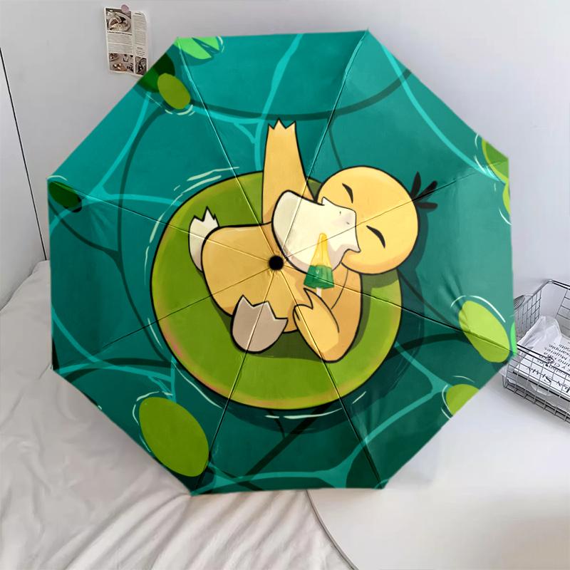 Pokémon Psyduck pattern, automatic folding umbrella, portable and foldable design, 8 ribs, a Christmas or birthday gift.
Pokémon Psyduck pattern, automatic folding umbrella, portable and foldable design, 8 ribs, a Christmas or birthday gift.