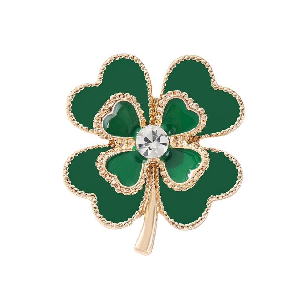 Black four-leaf clover brooch femininity high sense light luxury versatile plant leaf flower corsage fashion accessories
Black four-leaf clover brooch femininity high sense light luxury versatile plant leaf flower corsage fashion accessories