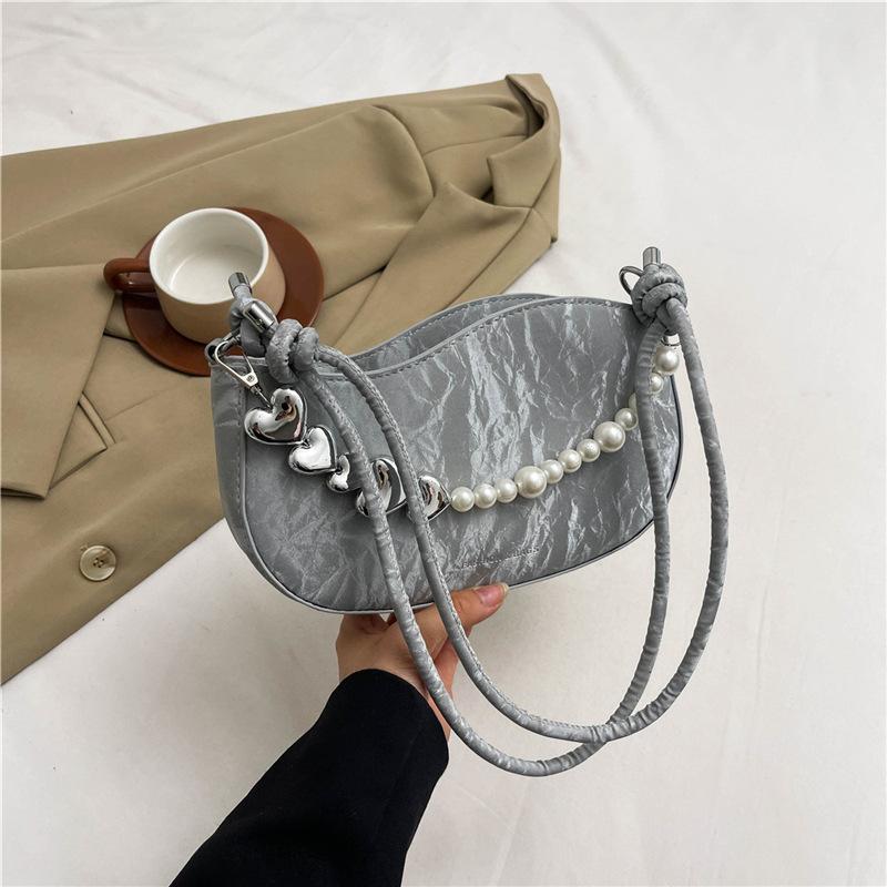 Summer new niche simple shoulder bag casual small square bag women simple underarm fashion bag women сірий колір
Summer new niche simple shoulder bag casual small square bag women simple underarm fashion bag women сірий колір