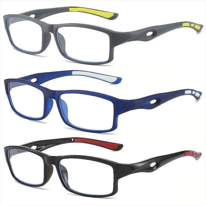 3pcs Sports and Leisure Box Silicone Leg Anti Blue Light Male and Female Presbyopia Glasses +400
3pcs Sports and Leisure Box Silicone Leg Anti Blue Light Male and Female Presbyopia Glasses +400