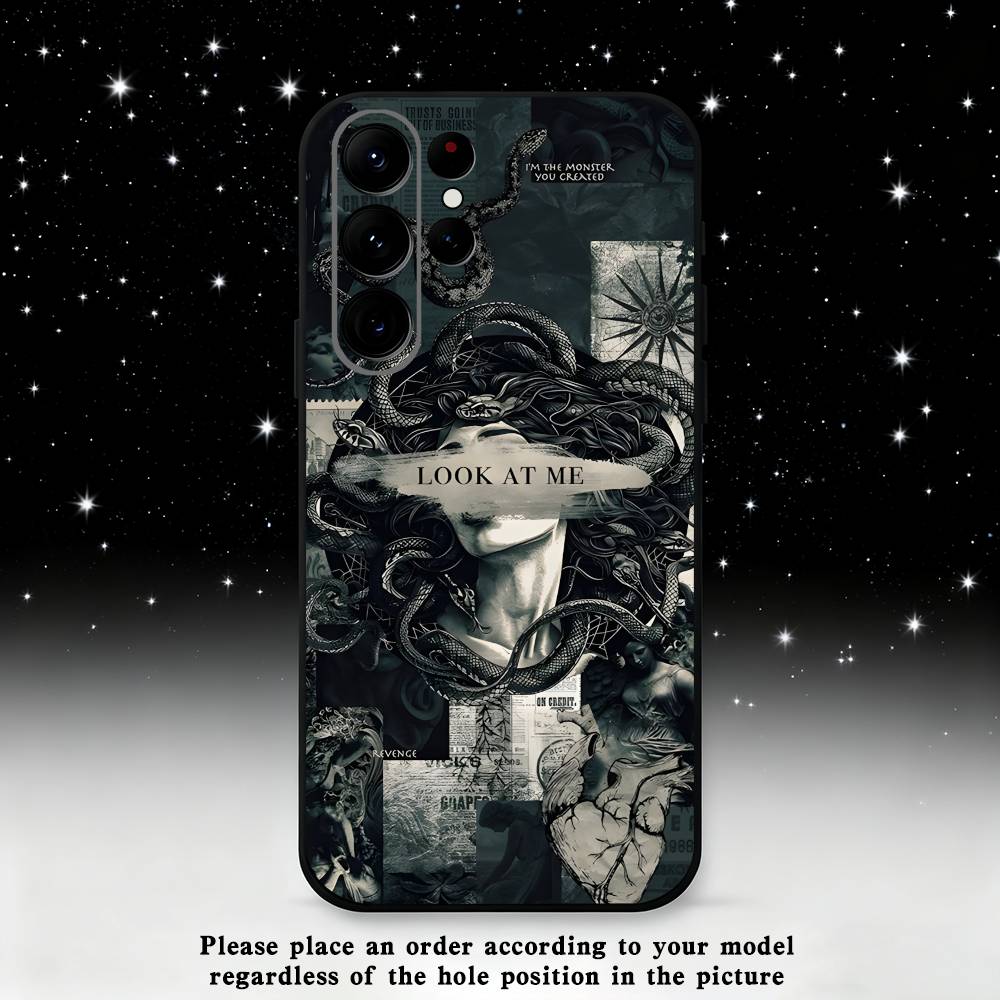 M-Medusa Greek Mythology Phone Case For Samsung S25,S24 Ultra,S20,S30 plus,S22 plus,S23,S30 Ultra 5G Silicone Black Shell Samsung S30Ultra5G
M-Medusa Greek Mythology Phone Case For Samsung S25,S24 Ultra,S20,S30 plus,S22 plus,S23,S30 Ultra 5G Silicone Black Shell Samsung S30Ultra5G