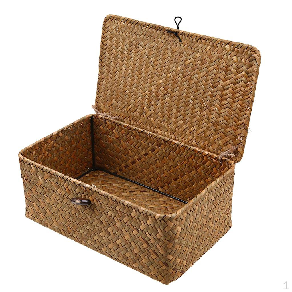 Storage Basket with Lid, Perfect for Home And Bathroom Organization S
Storage Basket with Lid, Perfect for Home And Bathroom Organization S