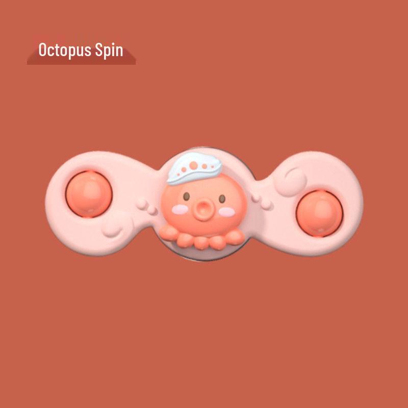 Educational Baby Spinner Toy & Rattle - Soothing Cartoon Water Play Finger Tip Spinner with Suction Cup
Educational Baby Spinner Toy & Rattle - Soothing Cartoon Water Play Finger Tip Spinner with Suction Cup
