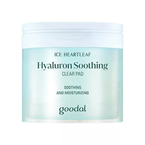 GOODAL Ice Heartleaf Hyaluron Soothing Clear Pad - 210мл (70pcs)
GOODAL Ice Heartleaf Hyaluron Soothing Clear Pad - 210мл (70pcs)