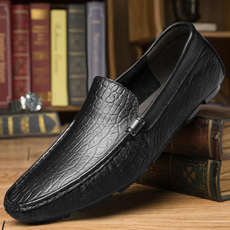Top Quality Newest Men Casual Shoes Genuine Leather Mens Loafers Moccasins Slip On Male Flats Breathable Luxury Brand Driving Shoes 41
Top Quality Newest Men Casual Shoes Genuine Leather Mens Loafers Moccasins Slip On Male Flats Breathable Luxury Brand Driving Shoes 41