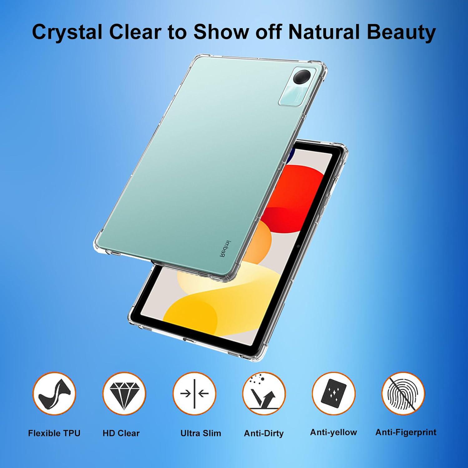 For Xiaomi Redmi Pad SE TPU Case Anti-drop Cover+2Pcs Tempered Glass Tablet Screen Film A
For Xiaomi Redmi Pad SE TPU Case Anti-drop Cover+2Pcs Tempered Glass Tablet Screen Film A