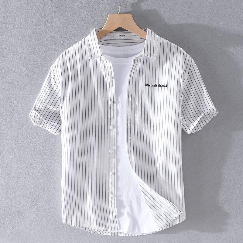 Men s Japanese Retro Casual Short Sleeve Shirt - Versatile Summer Five-Sleeve Loose Fit M
Men s Japanese Retro Casual Short Sleeve Shirt - Versatile Summer Five-Sleeve Loose Fit M