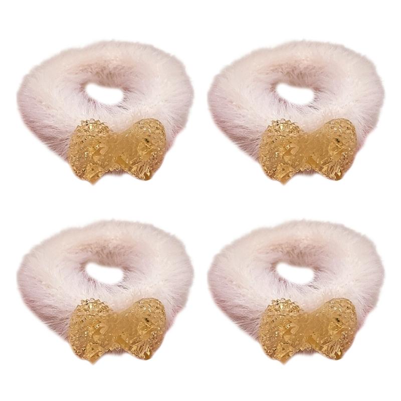 4pcs Winter Hair Ties With Comfortable Furry Plush Bowknot Stretchy Elastic Hair Bands For Women Girls Daily Styling бежевий
4pcs Winter Hair Ties With Comfortable Furry Plush Bowknot Stretchy Elastic Hair Bands For Women Girls Daily Styling бежевий