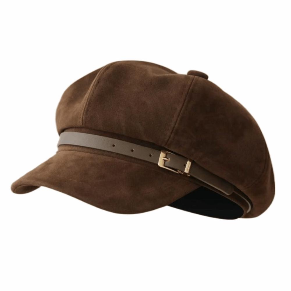 Fashionable Retro Beret Hats Suede Newsboy Cap Classic Design Newsboy Hats Daily Travel кавовий
Fashionable Retro Beret Hats Suede Newsboy Cap Classic Design Newsboy Hats Daily Travel кавовий