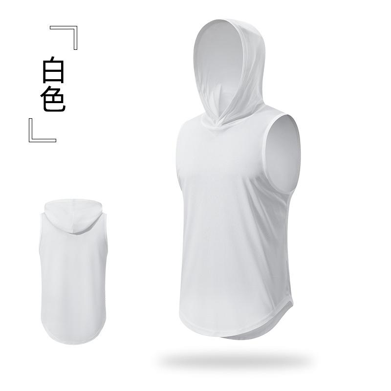 Мужской летний спортивный жилет, быстросохнущий свободный топ, майка для фитнеса, баскетбола, тренировок, жилет с капюшоном для спортзала M белый
Мужской летний спортивный жилет, быстросохнущий свободный топ, майка для фитнеса, баскетбола, тренировок, жилет с капюшоном для спортзала M белый