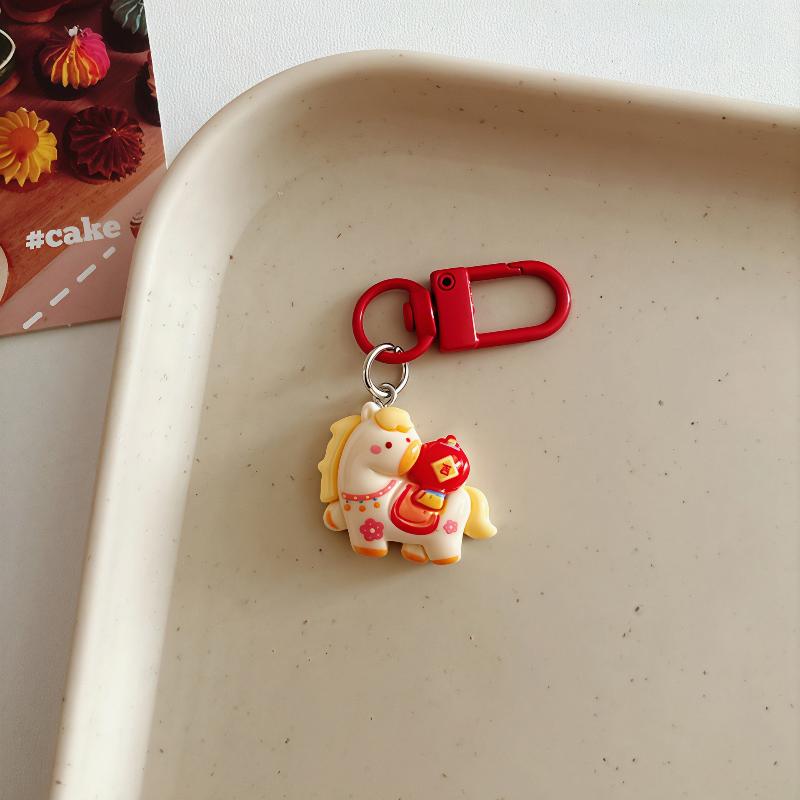 Cute Cartoon Pony Keychain Kawaii Year Of The Horse Mascot Decoration Creativity Horse Pendant Accessories Year Gift
Cute Cartoon Pony Keychain Kawaii Year Of The Horse Mascot Decoration Creativity Horse Pendant Accessories Year Gift