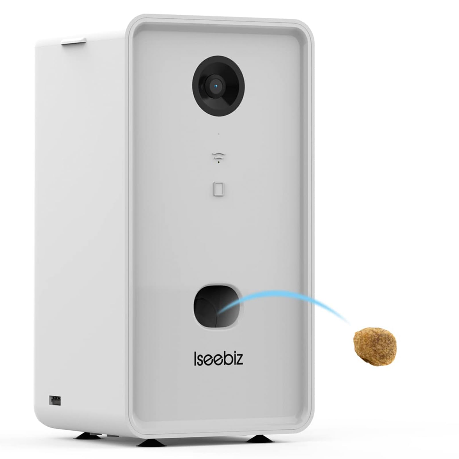 Iseebiz Dog Pet WiFi Night Vision Recording 165 Degree Wide Angle Monitoring Camera for Compatible with Pet Automatic Can See and Play with iOS
Iseebiz Dog Pet WiFi Night Vision Recording 165 Degree Wide Angle Monitoring Camera for Compatible with Pet Automatic Can See and Play with iOS