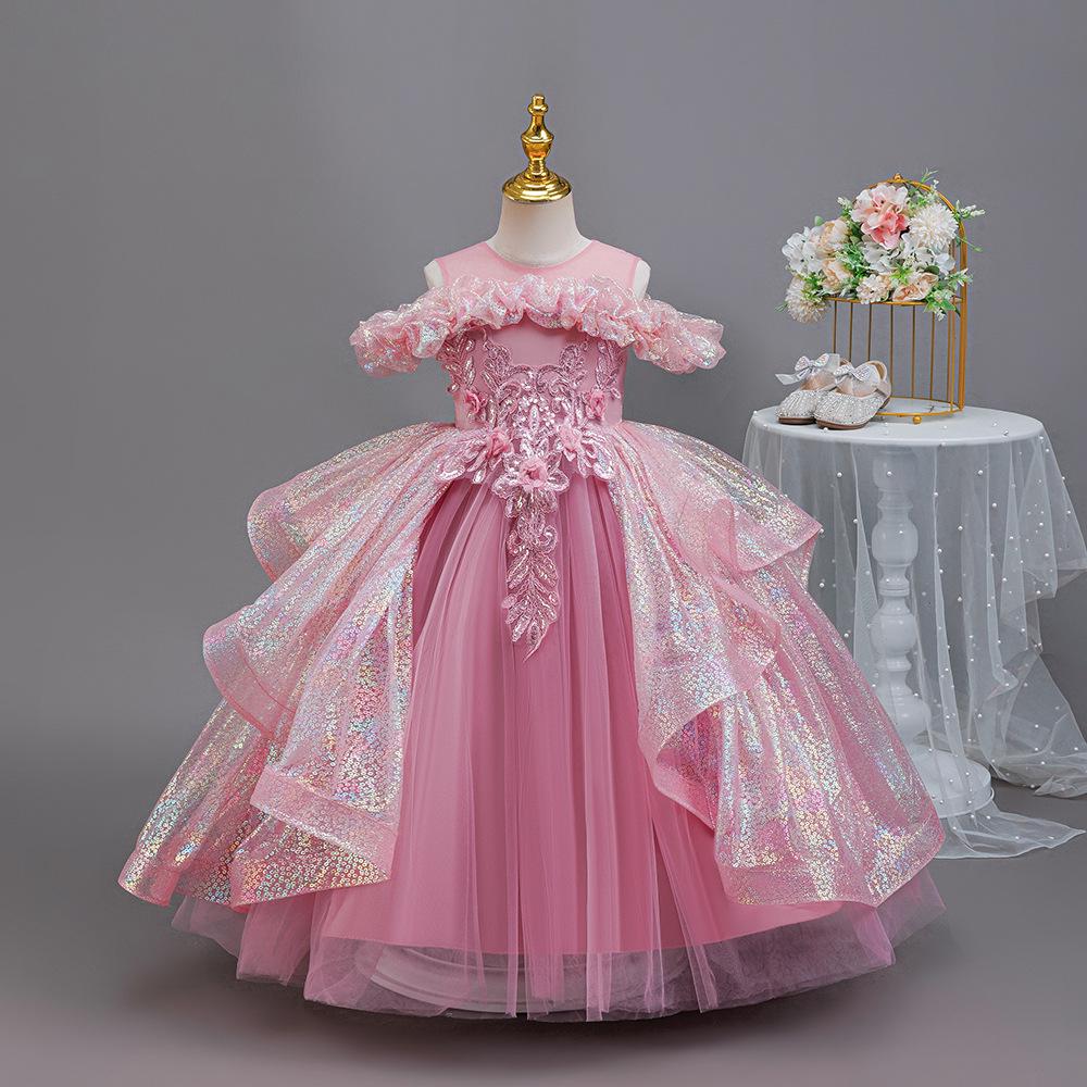 Елегантна розкішна сукня принцеси для дівчинки на особливі випадки 160cm троянди рожеві кольору
Елегантна розкішна сукня принцеси для дівчинки на особливі випадки 160cm троянди рожеві кольору