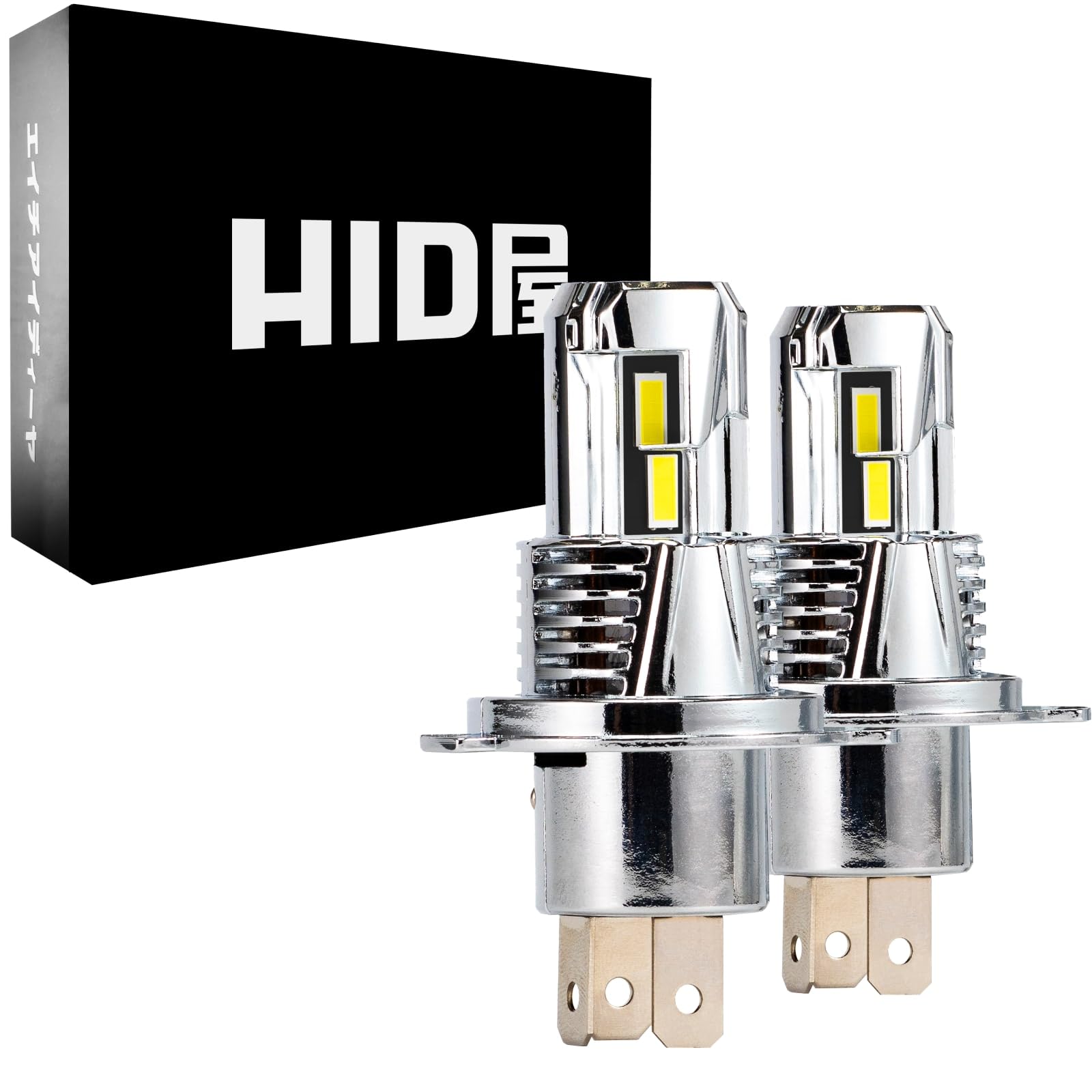 HID shop H4 Світлодіодні фари 21600cd Вибухове світло Білий Сумісність з оглядом транспортного засобу Без електропроводки Оригінальний розмір 12 В 2 шт. 1 комплект Серія S (Кандела)
HID shop H4 Світлодіодні фари 21600cd Вибухове світло Білий Сумісність з оглядом транспортного засобу Без електропроводки Оригінальний розмір 12 В 2 шт. 1 комплект Серія S (Кандела)