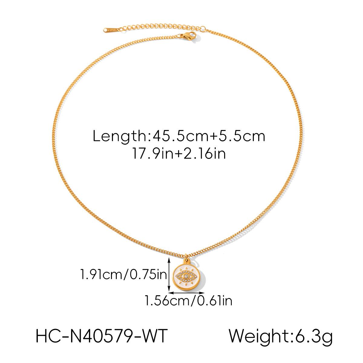 Dripping Oil Diamond-Encrusted Evil Eye Pendant Necklace, Light Luxury Niche Titanium Steel Choker for Women белый
Dripping Oil Diamond-Encrusted Evil Eye Pendant Necklace, Light Luxury Niche Titanium Steel Choker for Women белый