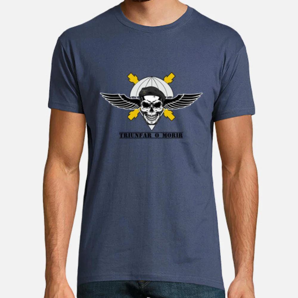 Bripac Paracaidista Triunfar O Morir Men T-Shirt Short Sleeve Casual Cotton O-Neck Summer Shirt Size S-3XL 4XL
Bripac Paracaidista Triunfar O Morir Men T-Shirt Short Sleeve Casual Cotton O-Neck Summer Shirt Size S-3XL 4XL