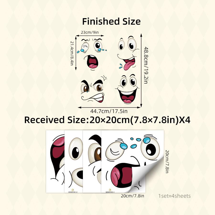 4/8pcs Funny Face Trash Can Stickers Vinyl Decals,Cute Garbage Bin Toilet Wall Car Cabinet Decor, Removable Adhesive Labels
4/8pcs Funny Face Trash Can Stickers Vinyl Decals,Cute Garbage Bin Toilet Wall Car Cabinet Decor, Removable Adhesive Labels
