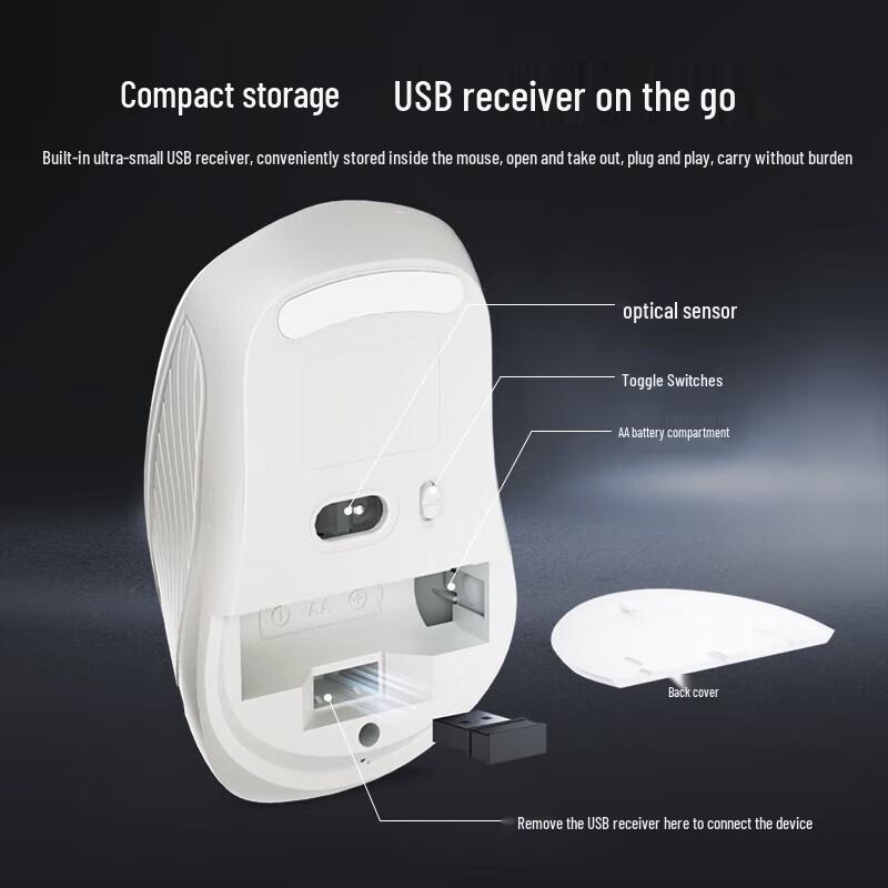 Lenovo N300 Wireless Mouse
Lenovo N300 Wireless Mouse