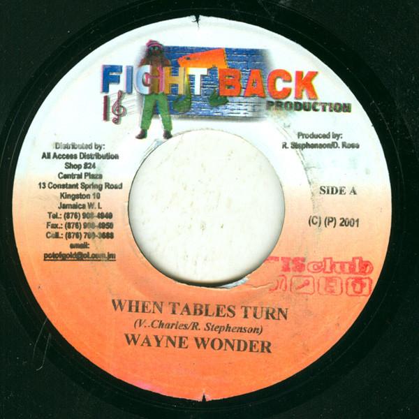 7inch Record WAYNE WONDER - When Tables Turn NONE Fight Back Prod 2001 Jamaica Reggae, Ska & Dub Used
7inch Record WAYNE WONDER - When Tables Turn NONE Fight Back Prod 2001 Jamaica Reggae, Ska & Dub Used