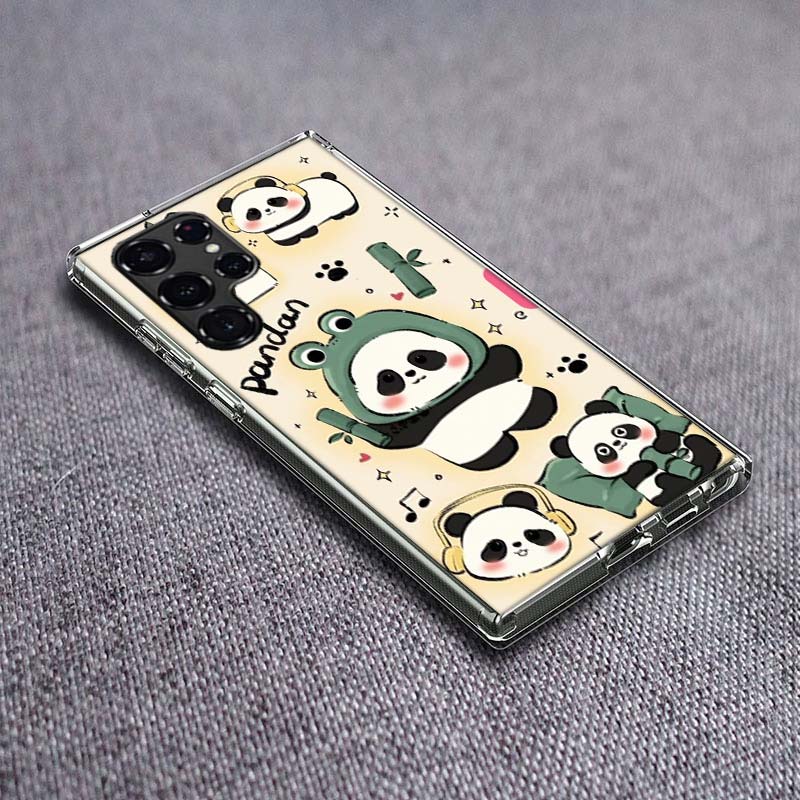 Very Cute Little Panda Phone Case For Samsung Galaxy S24 S23 S21 S20 FE S22 S26 Ultra S25 Edge S10 Plus Cover Clear TPU Capa She Samsung S21 Plus
Very Cute Little Panda Phone Case For Samsung Galaxy S24 S23 S21 S20 FE S22 S26 Ultra S25 Edge S10 Plus Cover Clear TPU Capa She Samsung S21 Plus
