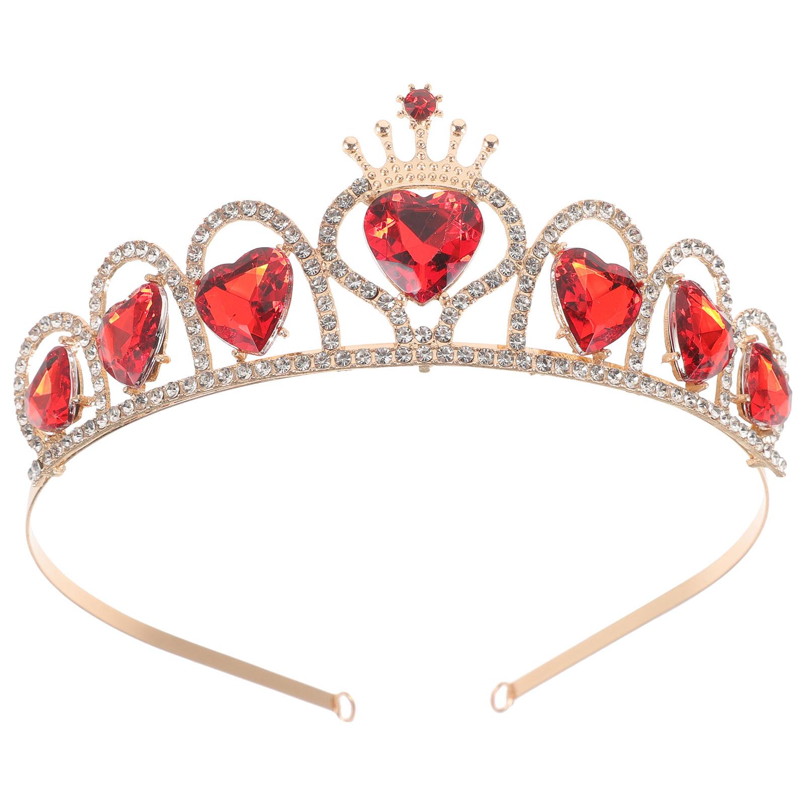 Shining Crystal Rhinestone Heart Shape Headband Bridal Wedding Tiara Hair Decor Royal Retro Elegant Lady Accessories красный
Shining Crystal Rhinestone Heart Shape Headband Bridal Wedding Tiara Hair Decor Royal Retro Elegant Lady Accessories красный
