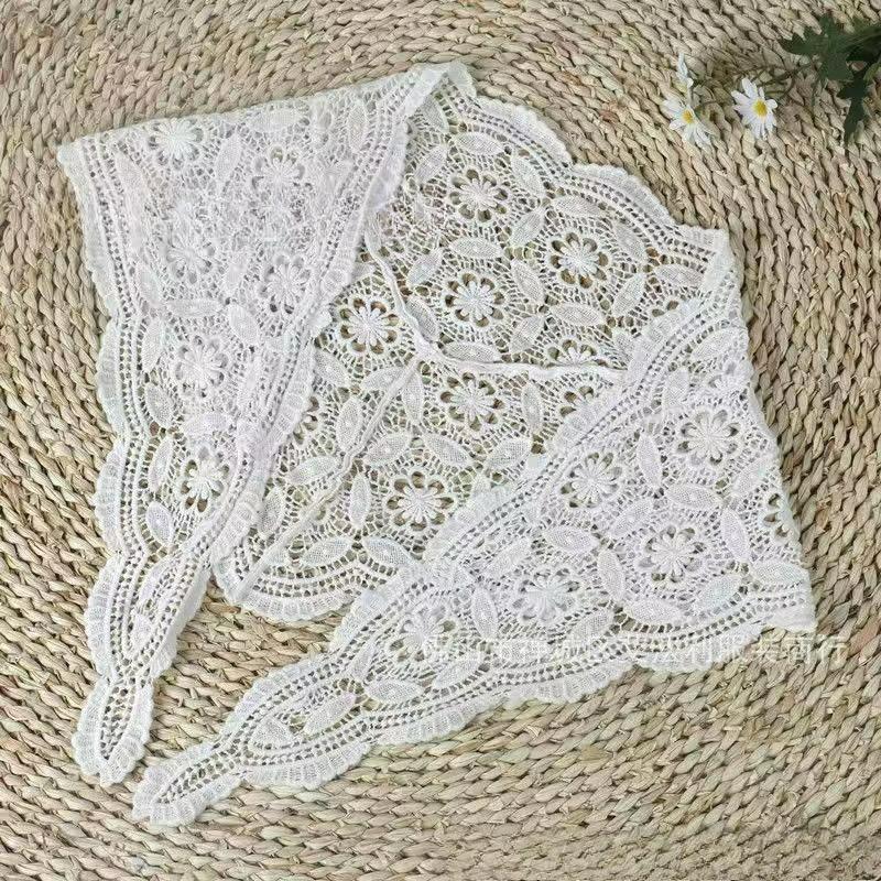 2026 Korean Knitted Headscarf Beige Sweet Triangle Hollowed Out Mesh Waist Belt Skirt Decoration Y2K Hairband Hair Accessories білий
2026 Korean Knitted Headscarf Beige Sweet Triangle Hollowed Out Mesh Waist Belt Skirt Decoration Y2K Hairband Hair Accessories білий
