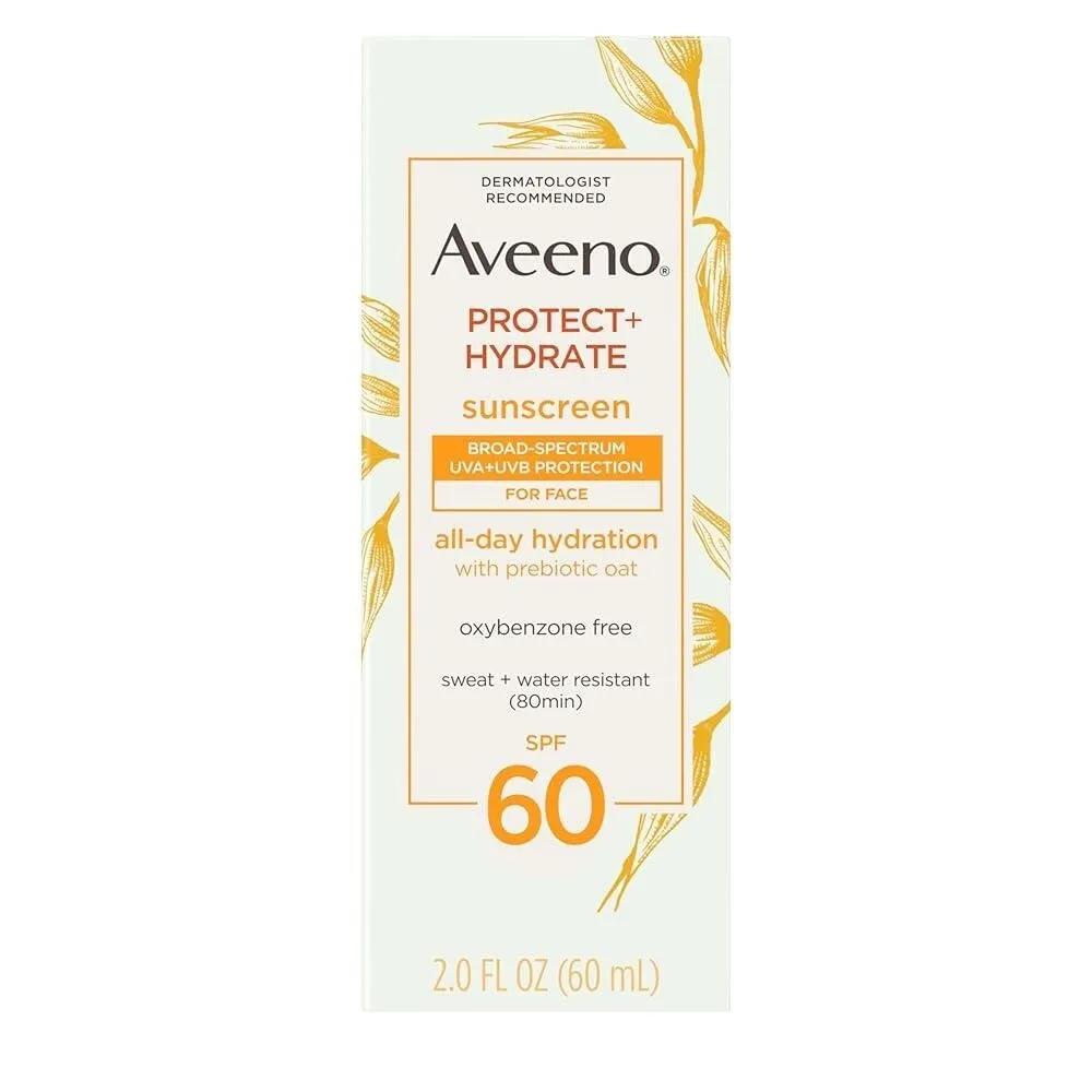 Aveeno Protect Hydrate Moisturizing Face Sunscreen 2.0 oz
Aveeno Protect Hydrate Moisturizing Face Sunscreen 2.0 oz