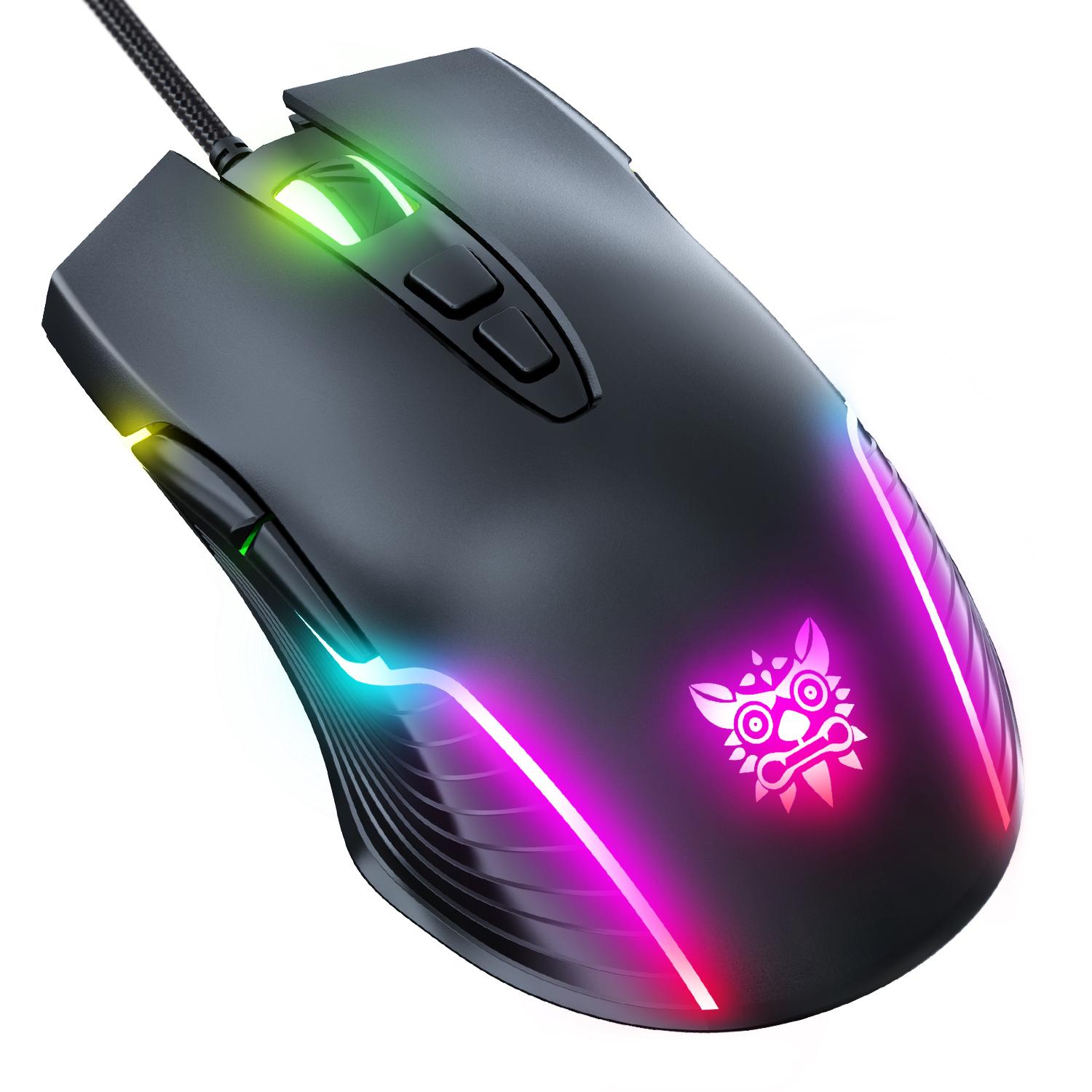 Ігрова миша CW905 RGB, дротова з підсвічуванням RGB, 6 регульованих точок на дюйм до 6400, ергономічна геймерська миша для ноутбука з 7 програмованими кнопками 12.7*7.2*4cm фіолетовий
Ігрова миша CW905 RGB, дротова з підсвічуванням RGB, 6 регульованих точок на дюйм до 6400, ергономічна геймерська миша для ноутбука з 7 програмованими кнопками 12.7*7.2*4cm фіолетовий
