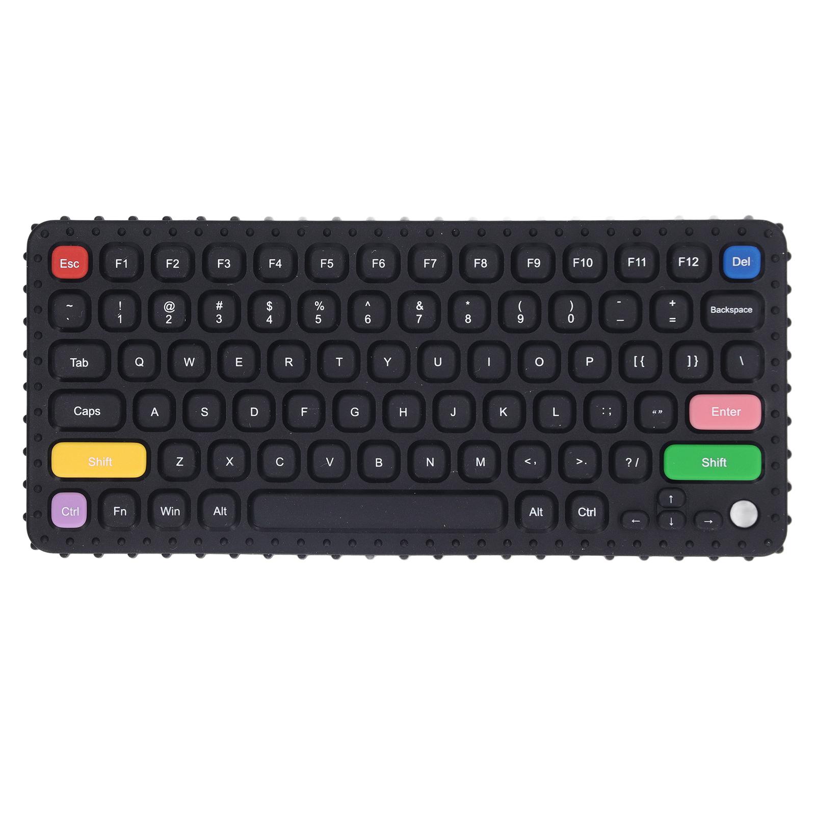 Baby Teething Toy Silicone Soft Gentle Teething Keyboard Chewy Toy for Infant Toddlers Type D
Baby Teething Toy Silicone Soft Gentle Teething Keyboard Chewy Toy for Infant Toddlers Type D