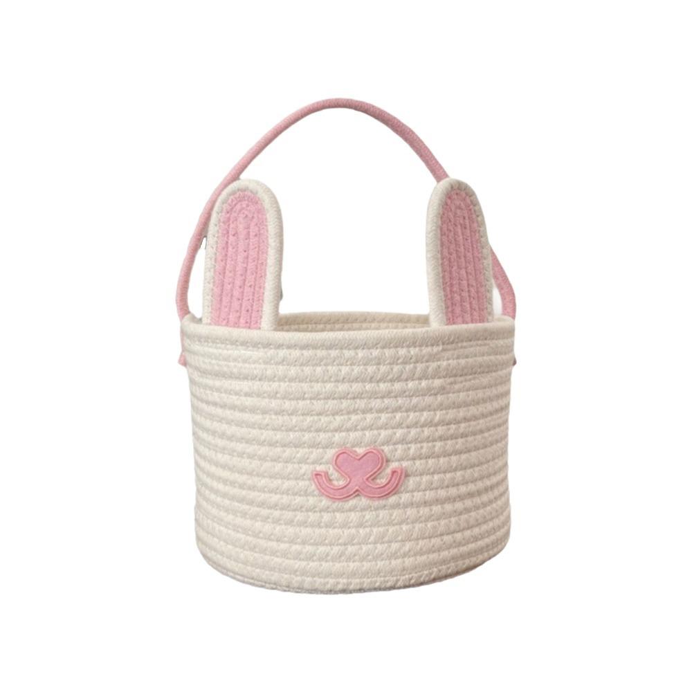 Handwoven Easter Bunny Basket Cartoon Candy Gift Bag Practical Easter Egg Basket Baby Shower Gifts рожевий
Handwoven Easter Bunny Basket Cartoon Candy Gift Bag Practical Easter Egg Basket Baby Shower Gifts рожевий