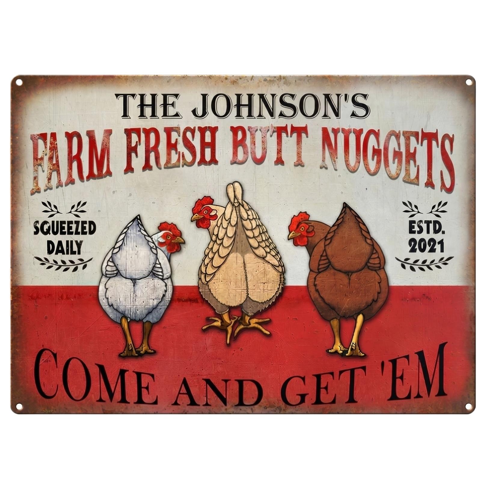 Farm Fresh Chicken Coop Sign Rustic Metal Wall Decor Vintage Style Farmhouse Poultry Shed Decoration Indoor Outdoor Use One Size
Farm Fresh Chicken Coop Sign Rustic Metal Wall Decor Vintage Style Farmhouse Poultry Shed Decoration Indoor Outdoor Use One Size