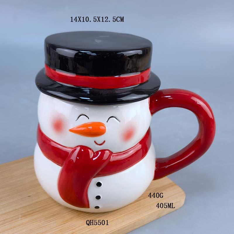 Креативна різдвяна атмосфера Керамічна позолочена чашка Санта Клауса Різдвяна чашка Керамічні вироби 401-500ml
Креативна різдвяна атмосфера Керамічна позолочена чашка Санта Клауса Різдвяна чашка Керамічні вироби 401-500ml