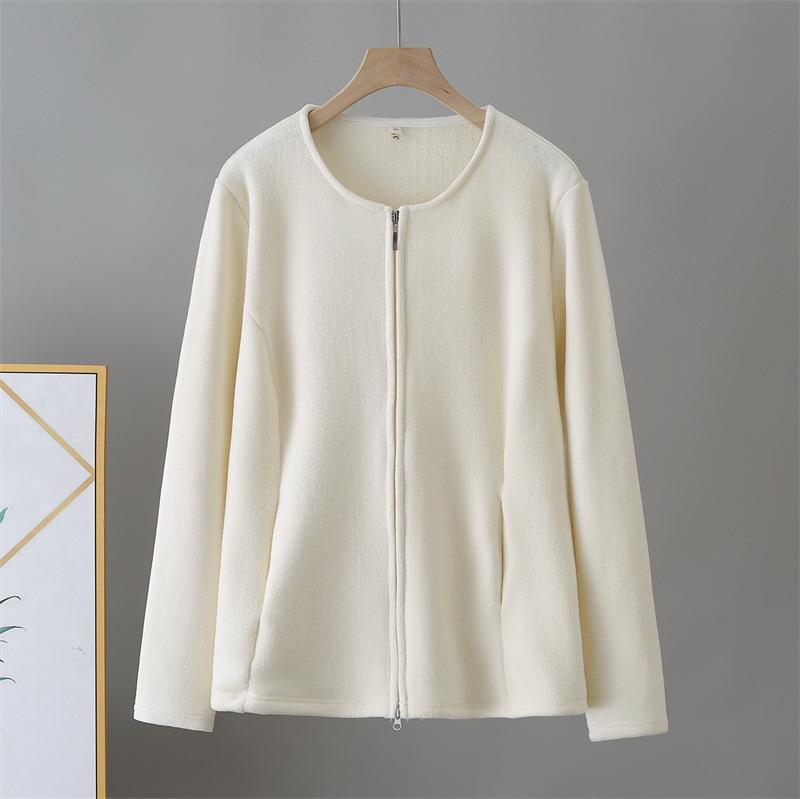 2025 Autumn Winter Plus Size Women s Slimming Thick Fleece Lined Long Sleeve Round Neck Cardigan 692 4XL білий
2025 Autumn Winter Plus Size Women s Slimming Thick Fleece Lined Long Sleeve Round Neck Cardigan 692 4XL білий