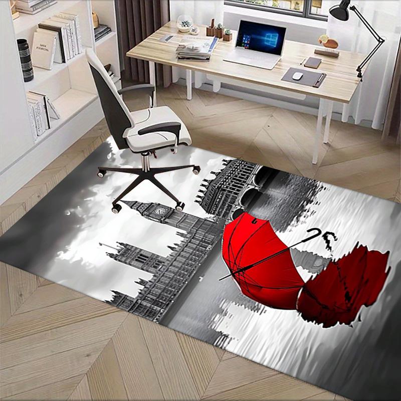 London, Umbrella Themed Office Rug: Works for Chair Mat, Bedrooms & Other Occasions. Top Gift for Housewarmings, Christmas or Birthdays.0923
London, Umbrella Themed Office Rug: Works for Chair Mat, Bedrooms & Other Occasions. Top Gift for Housewarmings, Christmas or Birthdays.0923