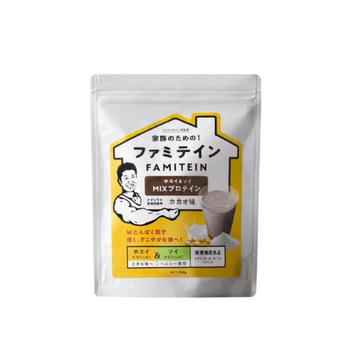 Famitain производства Накаямы Киннику-куна (Какао-вкус, 300 г) Сывороточный соевый протеин
Famitain производства Накаямы Киннику-куна (Какао-вкус, 300 г) Сывороточный соевый протеин