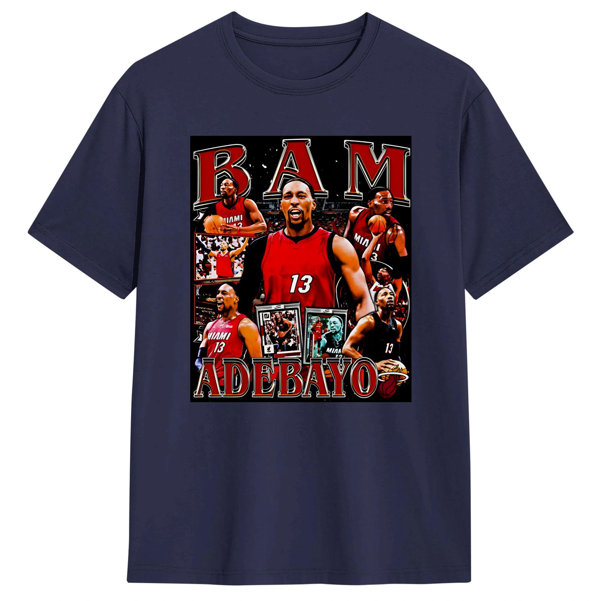 Bam Adebayo Vintage Bootleg TShirt Unisex Casual Pure Cotton Tees Crew Neck Short Sleeve T Shirts Plus Size Tops 4XL
Bam Adebayo Vintage Bootleg TShirt Unisex Casual Pure Cotton Tees Crew Neck Short Sleeve T Shirts Plus Size Tops 4XL