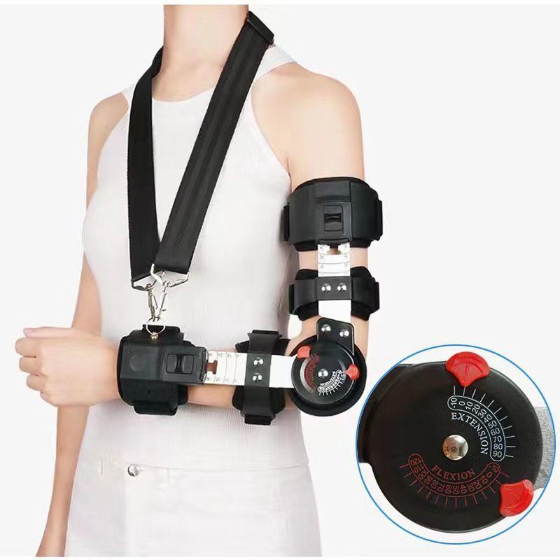 Durable And Safe Elbow Joint Fixation Brace Hinged Shoulder Arm Sling Forarm Braces Support Splint Orthosis Orthotics Band Pad Protector Guard
Durable And Safe Elbow Joint Fixation Brace Hinged Shoulder Arm Sling Forarm Braces Support Splint Orthosis Orthotics Band Pad Protector Guard