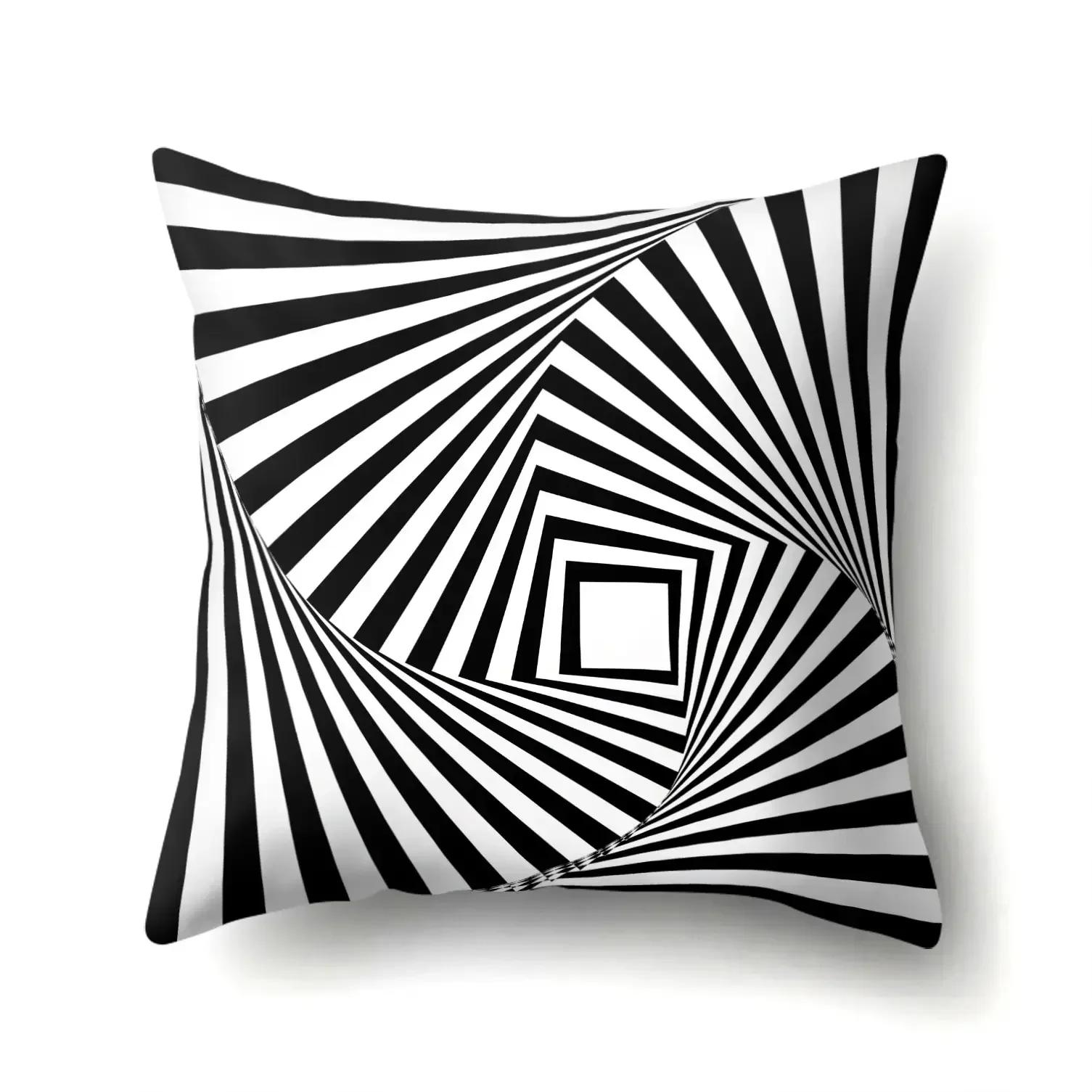 Geometric Contrast Color Print Pillowcase Household Fashion Black White Striped Plaid-Pillowcase Cushion Cover 35/45/45CM 12x12Inch
Geometric Contrast Color Print Pillowcase Household Fashion Black White Striped Plaid-Pillowcase Cushion Cover 35/45/45CM 12x12Inch