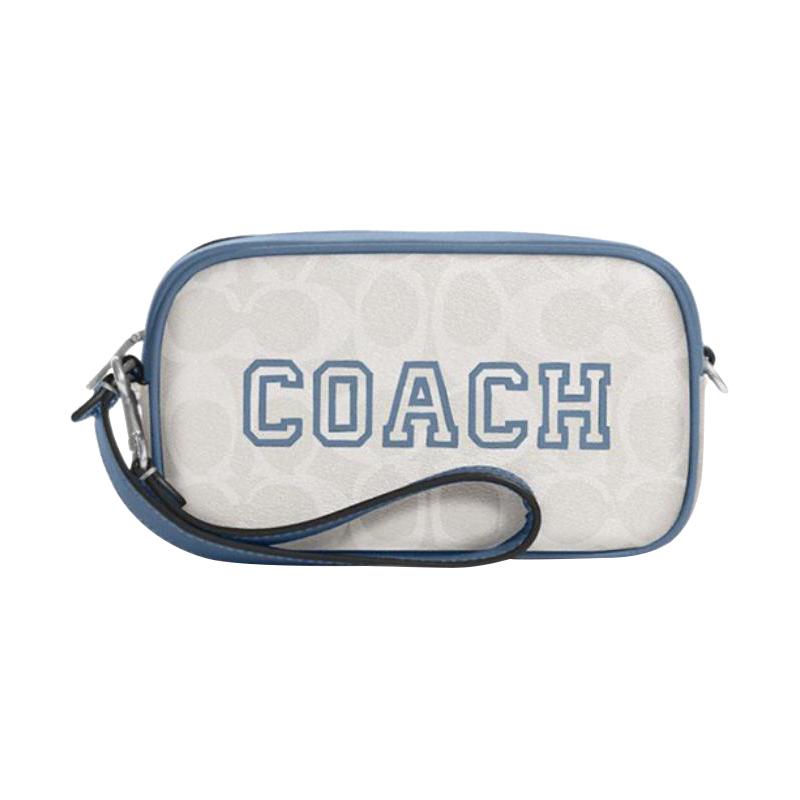COACH handbag Jamie 18 classic presbyopic print double card slot zipper closure, artificial leather wrist bag, clutch handbag, small size, women s синій
COACH handbag Jamie 18 classic presbyopic print double card slot zipper closure, artificial leather wrist bag, clutch handbag, small size, women s синій