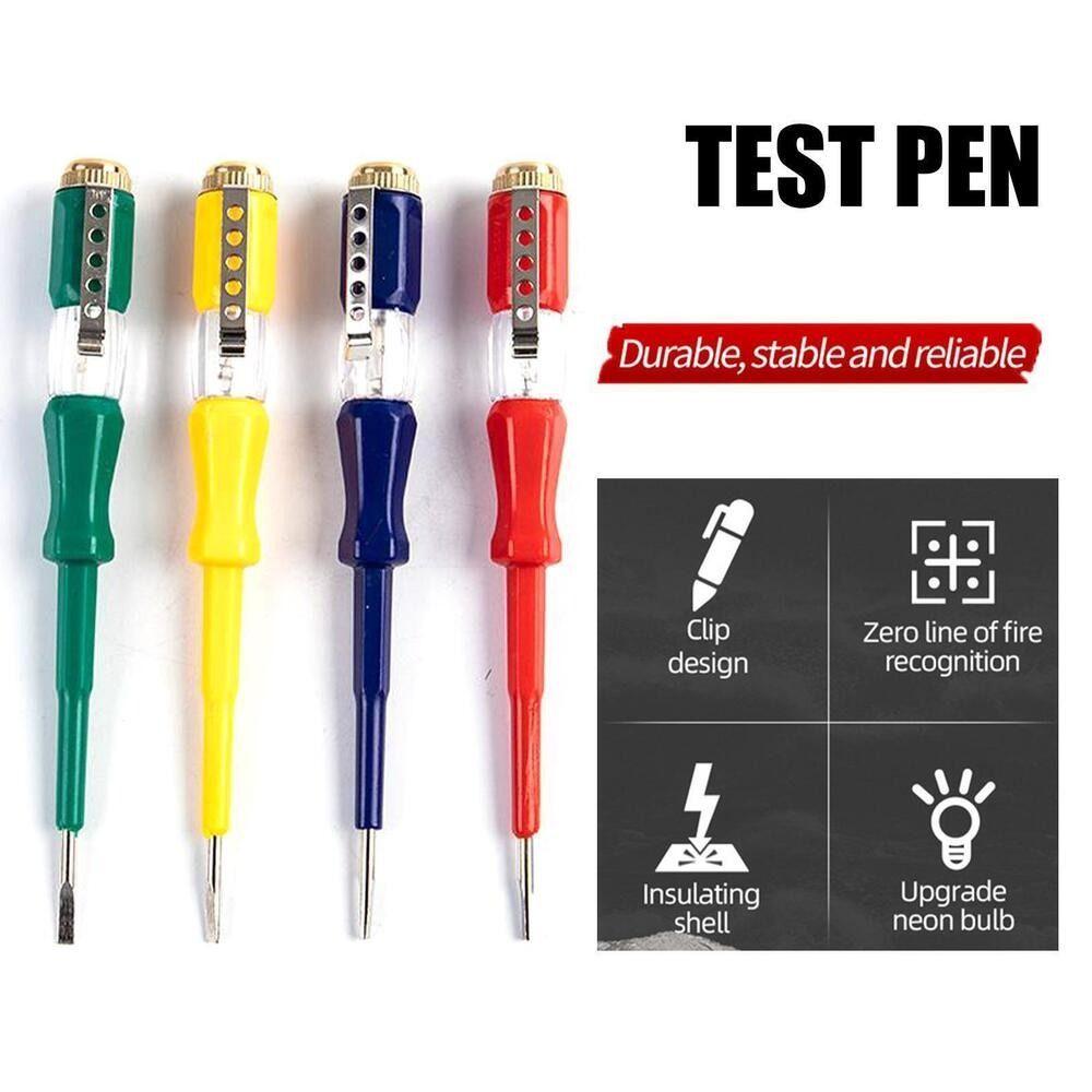 Household Electric Tester Electric Tool LED Voltage Tester High Quality Flat Screwdriver
Household Electric Tester Electric Tool LED Voltage Tester High Quality Flat Screwdriver