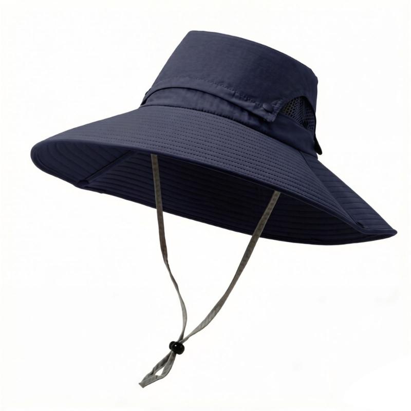 Adjustable Wide Brims Sun Hat For Men With Removable Top Panel Breathable Outdoor Fishing Cap Sun Protections темно-синий
Adjustable Wide Brims Sun Hat For Men With Removable Top Panel Breathable Outdoor Fishing Cap Sun Protections темно-синий