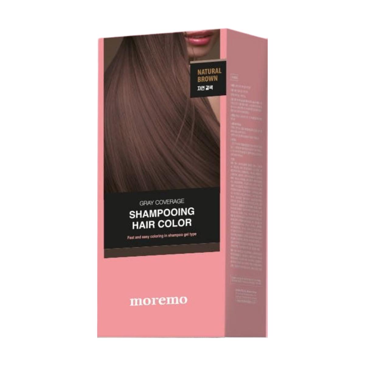 Moremo Shampooing Hair Color Natural Brown 120g Ammonia-Free Easy Self Gray Coverage
Moremo Shampooing Hair Color Natural Brown 120g Ammonia-Free Easy Self Gray Coverage